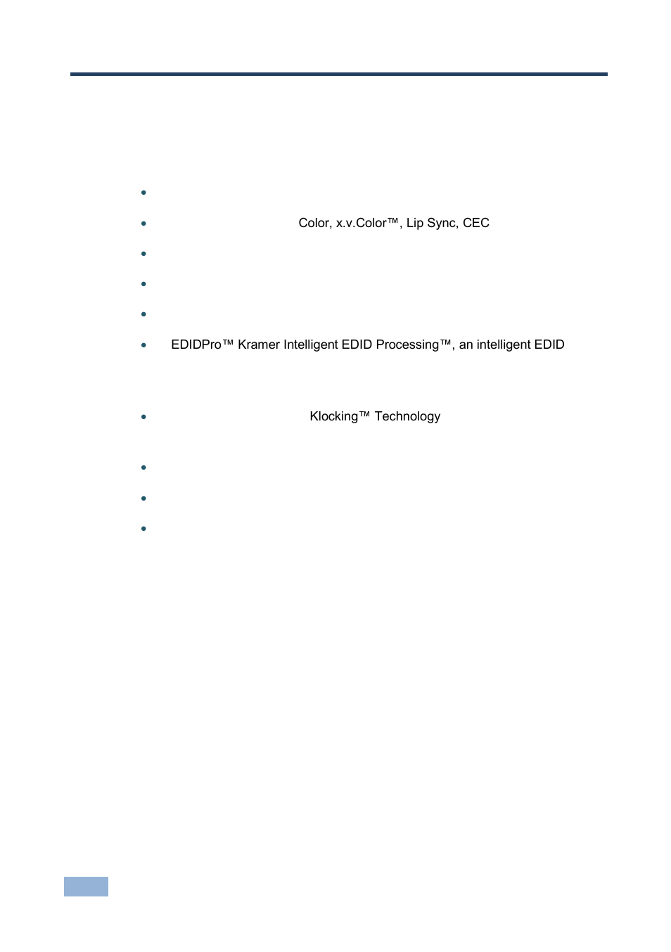 3 overview, 1 defining the vm-2hxl 1:2 hdmi distributor, Overview | Defining the vm-2hxl 1:2 hdmi distributor, 3overview | Kramer Electronics VM-2Hxl User Manual | Page 7 / 14