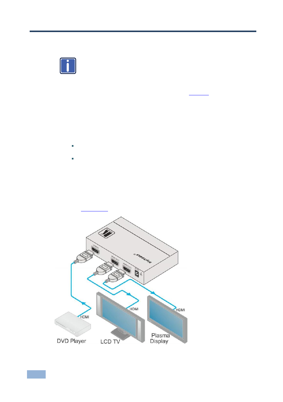 4 connecting the vm-2hxl, Connecting the vm-2hxl, 4connecting the vm-2hxl | Kramer Electronics VM-2Hxl User Manual | Page 9 / 14