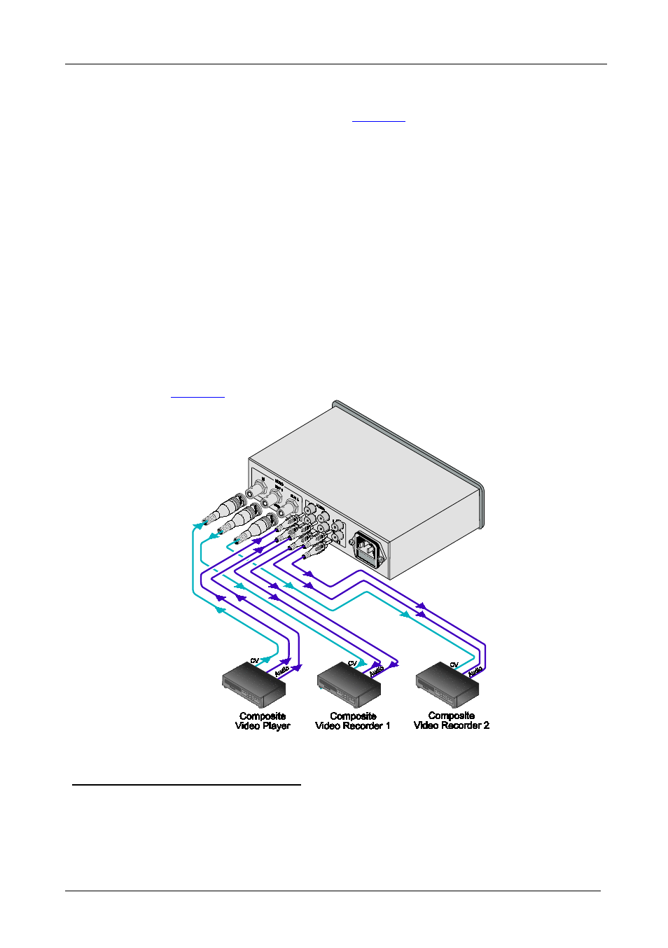 1 connecting the vm-2n video audio distributor, Connecting the vm-2n video audio distributor | Kramer Electronics VM-5S User Manual | Page 15 / 24