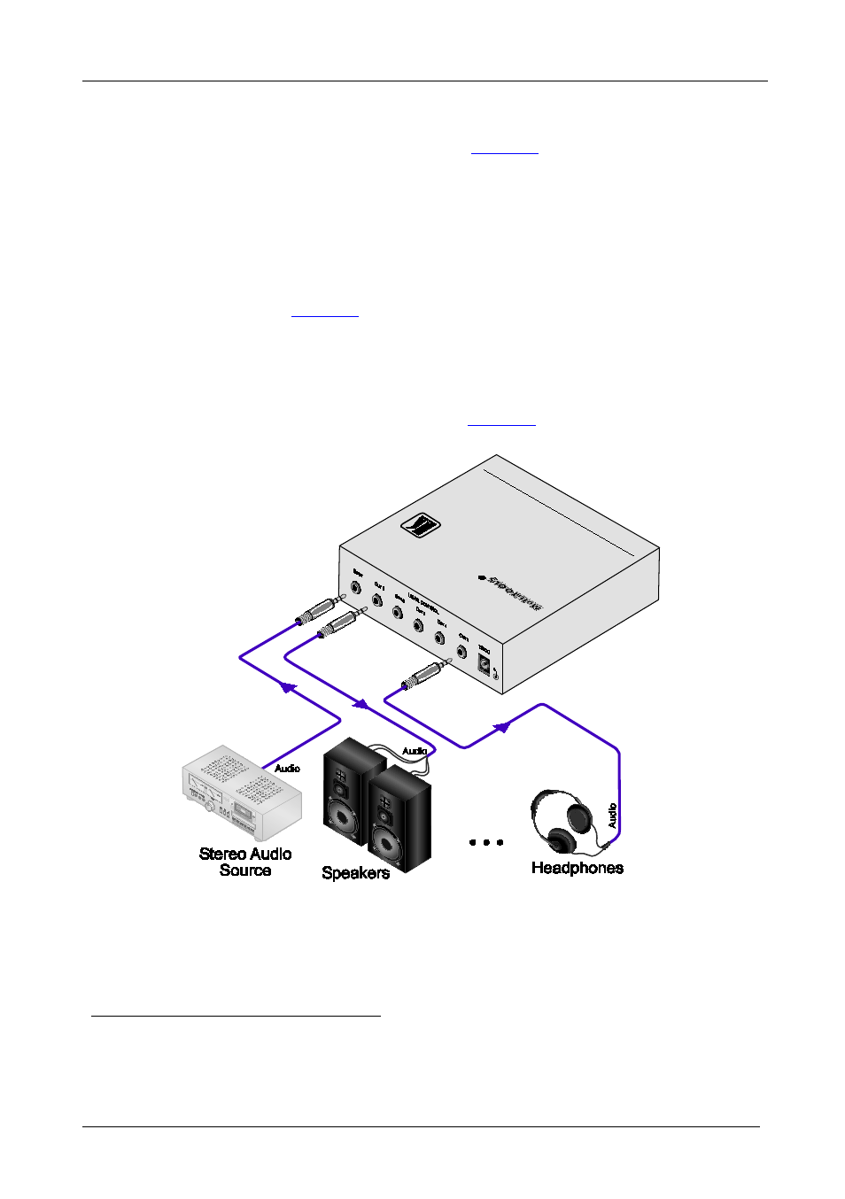 3 connecting the vm-50hn headphone distributor, Connecting the vm-50hn headphone distributor | Kramer Electronics VM-5S User Manual | Page 17 / 24