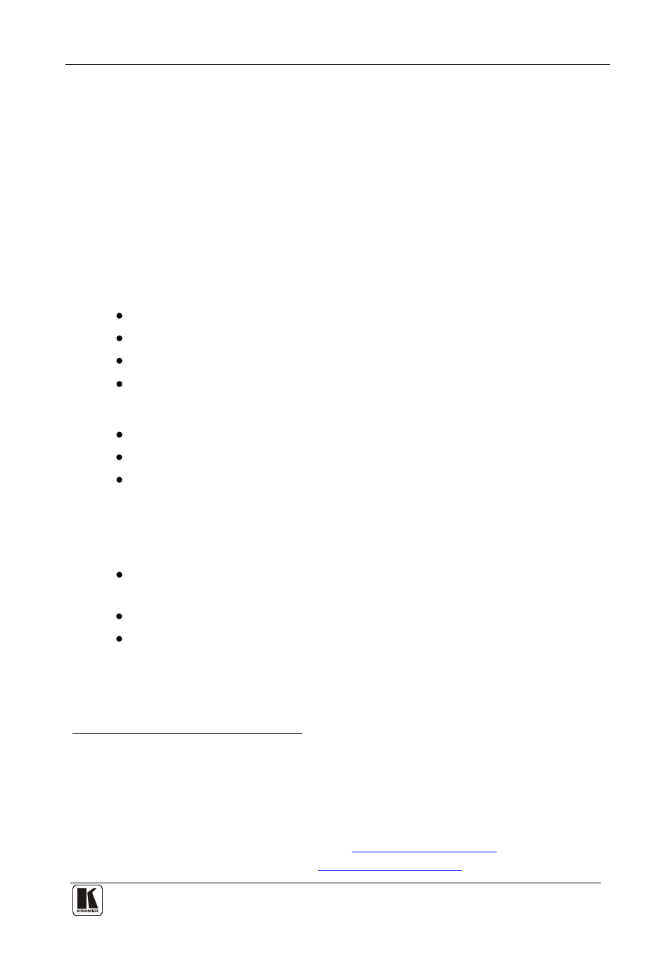1 introduction, 2 getting started, Introduction | Getting started, 1introduction, 2getting started | Kramer Electronics VM-5S User Manual | Page 4 / 24