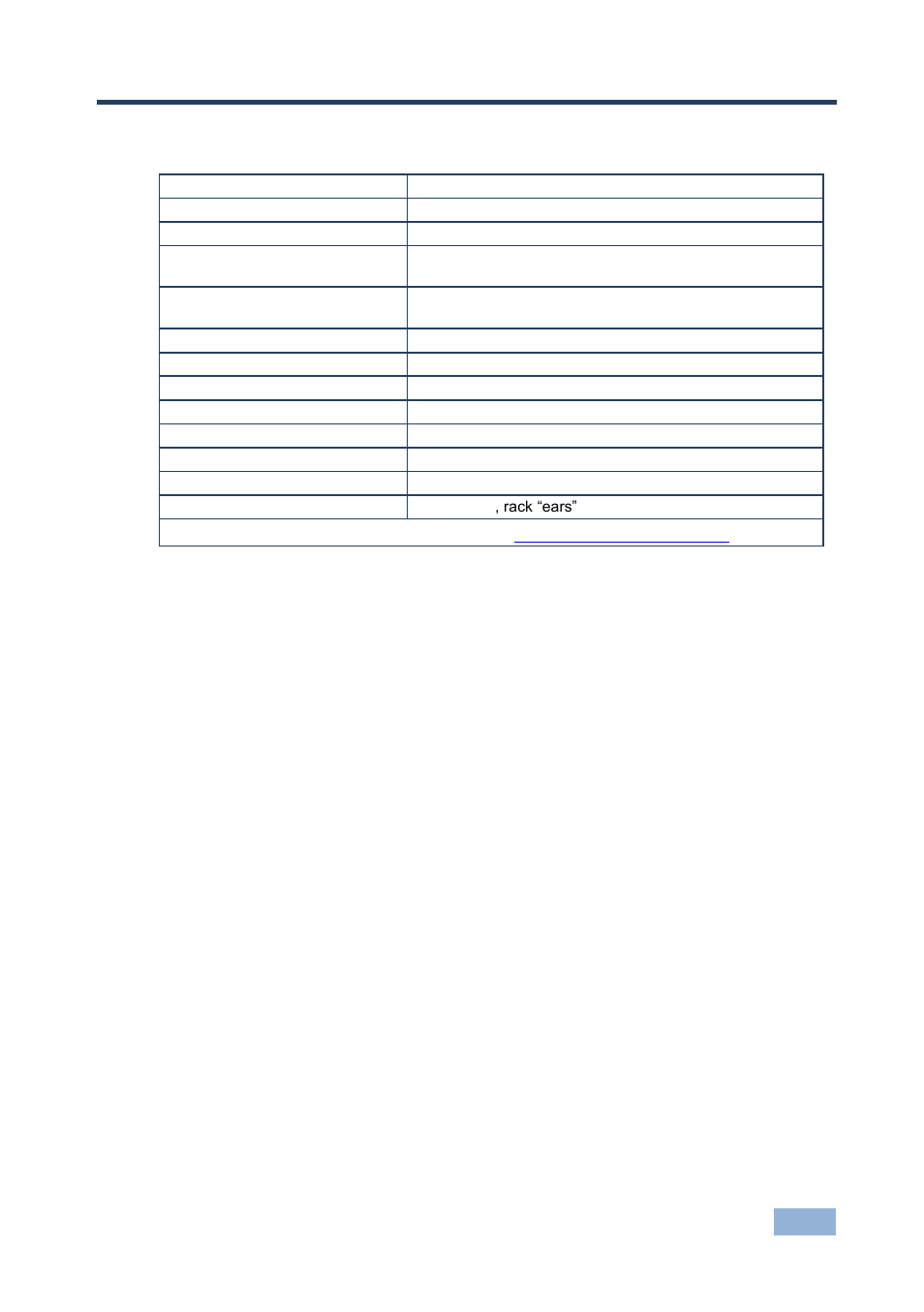 8 technical specifications, Technical specifications, 8technical specifications | Kramer Electronics VM-4DP User Manual | Page 14 / 16