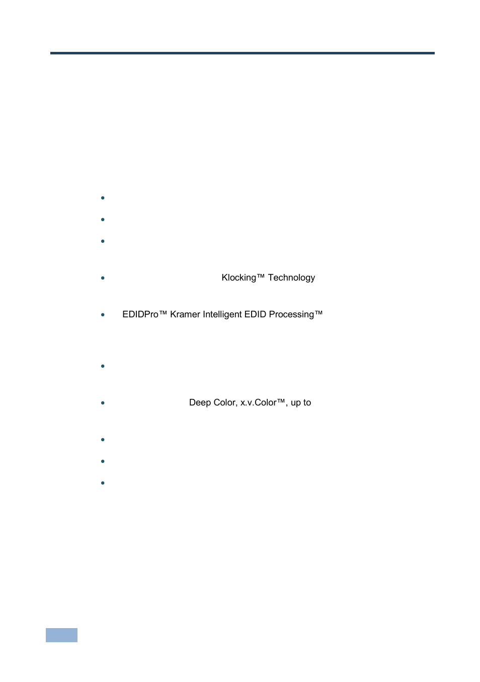 3 overview, Overview, 3overview | Kramer Electronics VM-4HC User Manual | Page 7 / 16