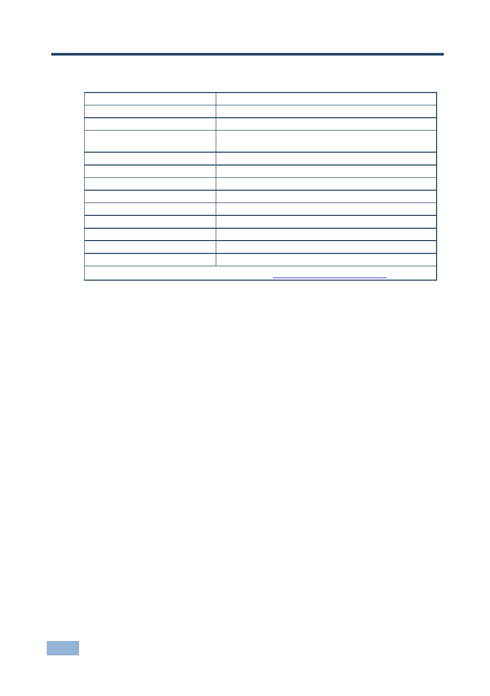 5 technical specifications, Technical specifications, 5technical specifications | Kramer Electronics VM-4HN User Manual | Page 11 / 13