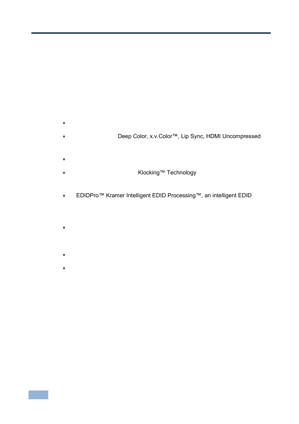 3 overview, Overview, 3overview | Kramer Electronics VM-4HN User Manual | Page 7 / 13