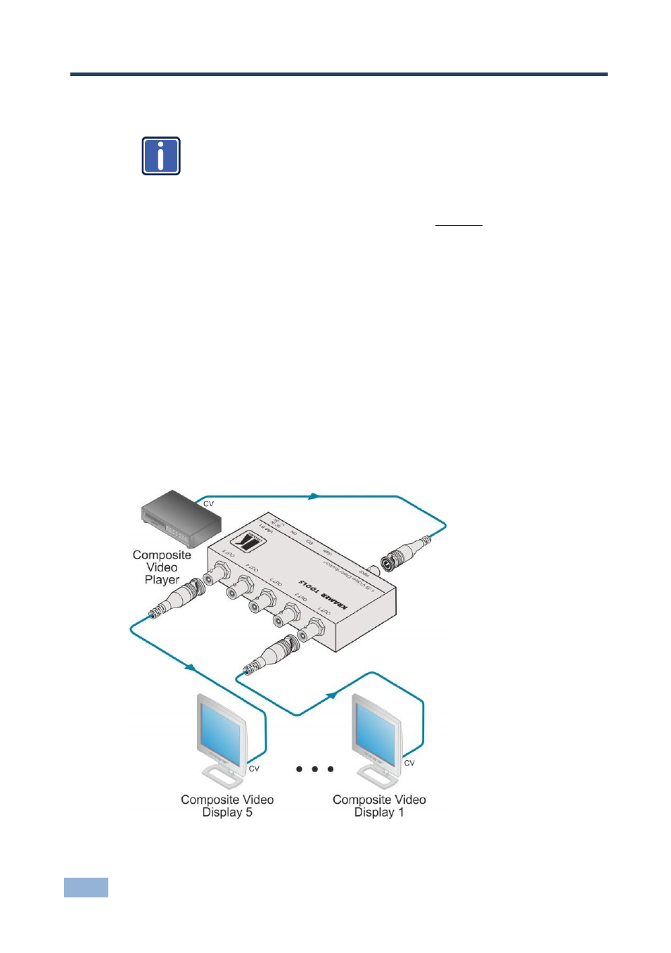4 connecting the vm-51, Connecting the vm-51, 4connecting the vm-51 | Kramer Electronics VM-51 User Manual | Page 9 / 12