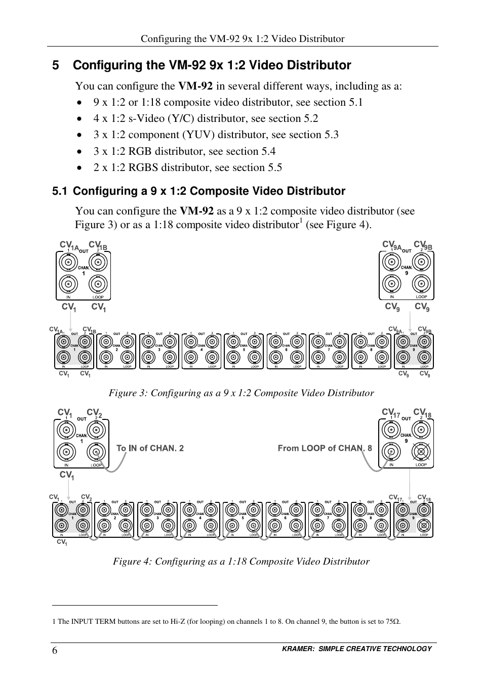 Kramer Electronics VM-92 User Manual | Page 8 / 16
