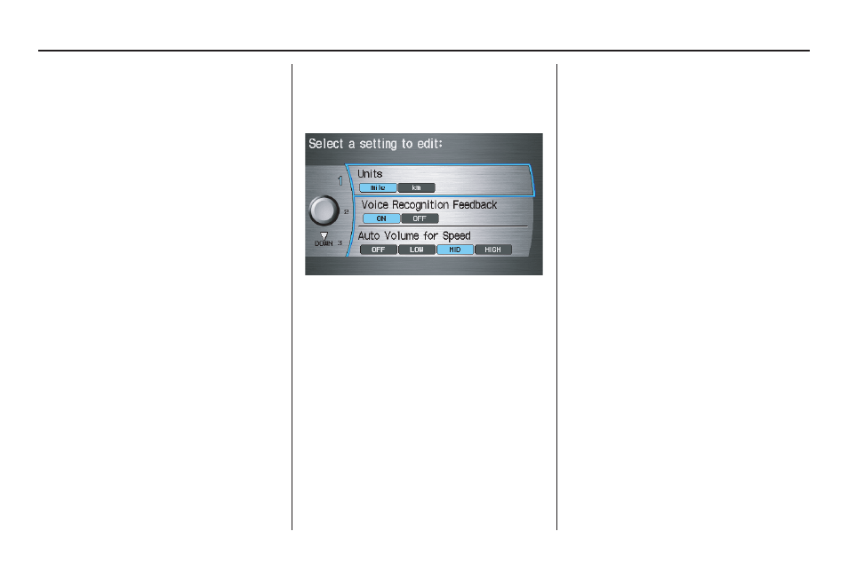 System setup | Acura 2009 TSX 00X31-TL1-8001 User Manual | Page 100 / 171