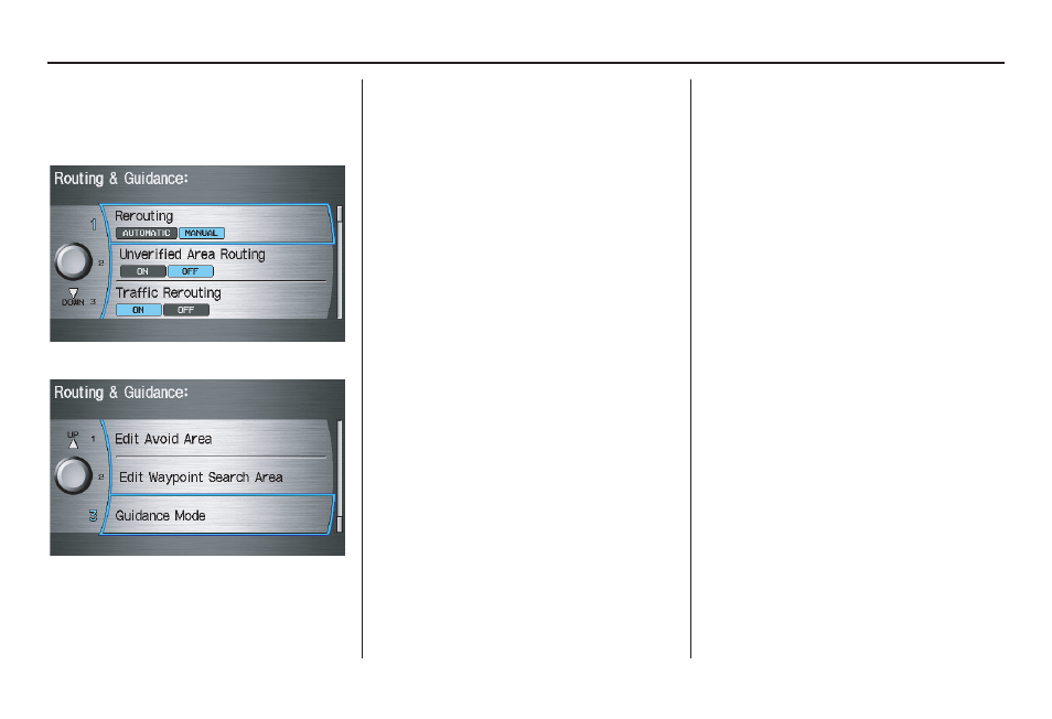 System setup | Acura 2009 TSX 00X31-TL1-8001 User Manual | Page 101 / 171