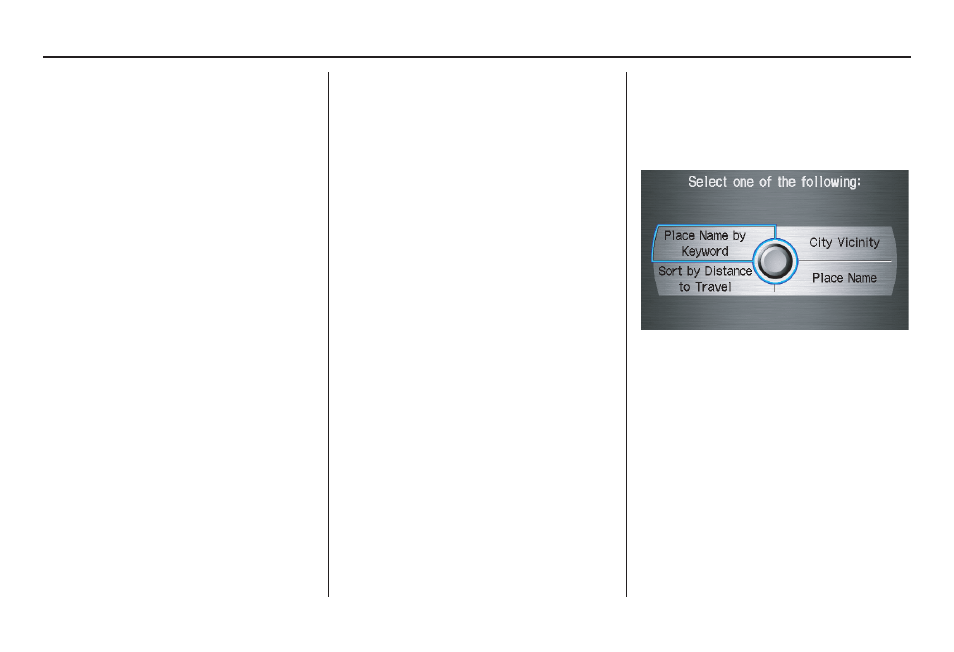 Entering a destination | Acura 2009 TSX 00X31-TL1-8001 User Manual | Page 37 / 171
