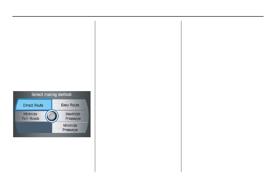 Driving to your destination | Acura 2009 TSX 00X31-TL1-8001 User Manual | Page 53 / 171