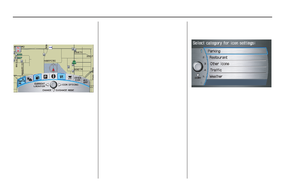 Driving to your destination | Acura 2009 TSX 00X31-TL1-8001 User Manual | Page 68 / 171