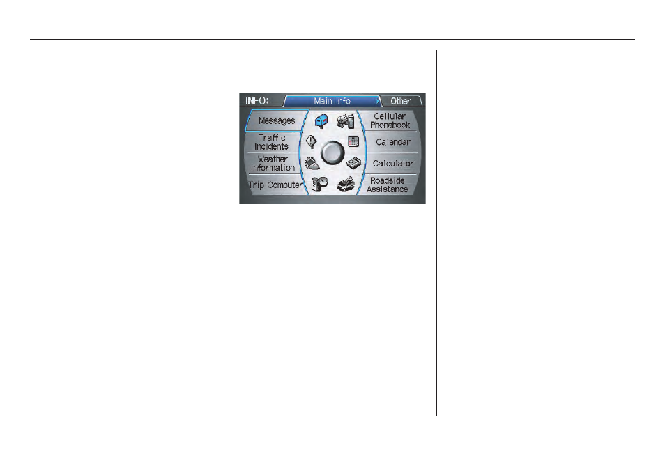 Information features | Acura 2009 TSX 00X31-TL1-8001 User Manual | Page 80 / 171