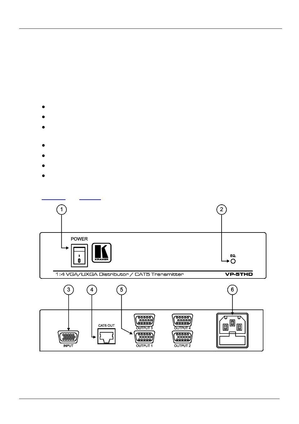 Kramer Electronics VP-200xlTHD User Manual | Page 10 / 20
