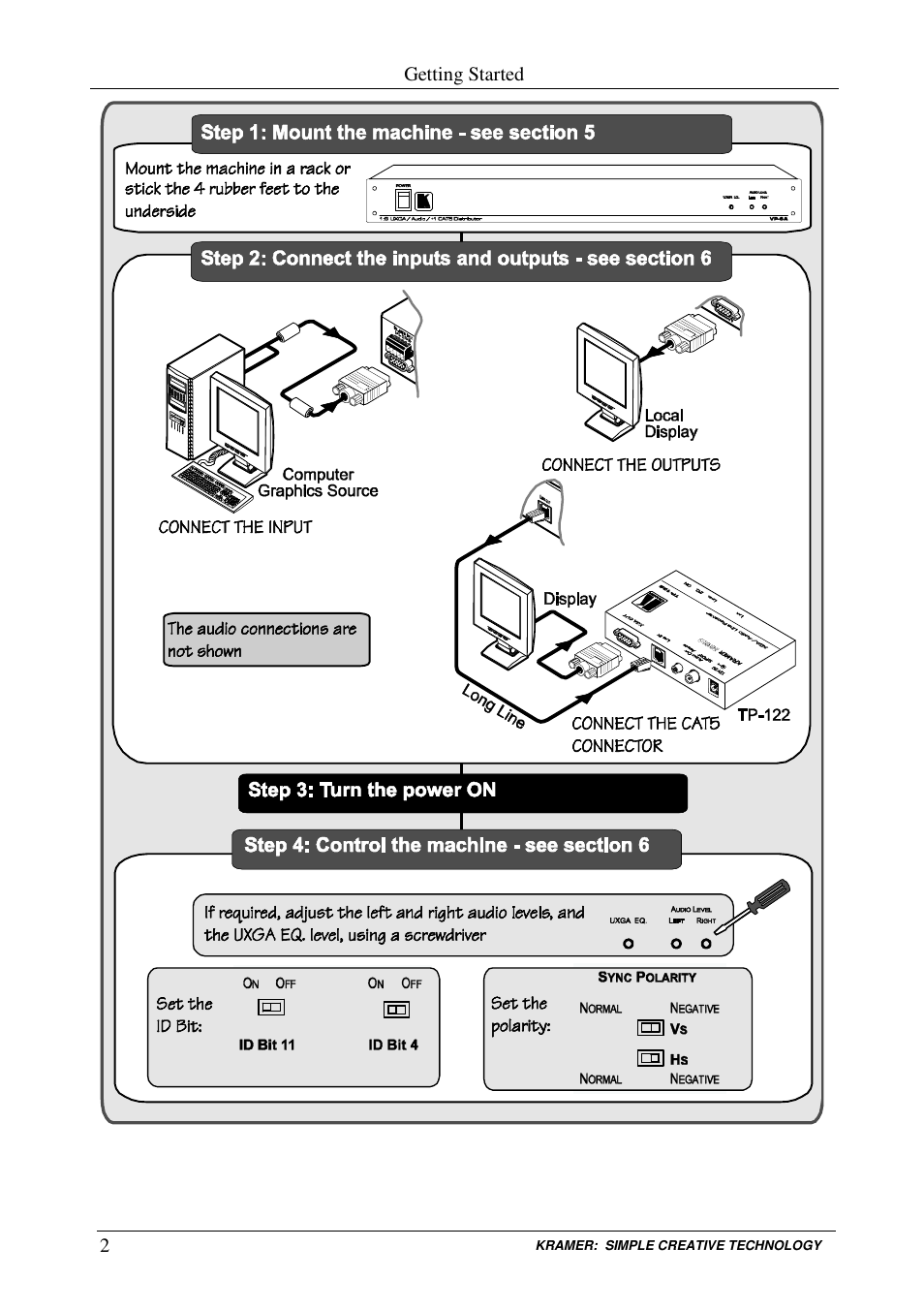 Kramer Electronics VP-6A User Manual | Page 4 / 15