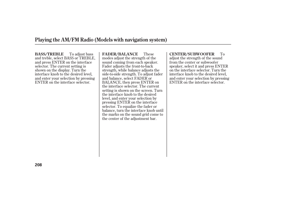 Acura 2008 MDX User Manual | Page 214 / 490