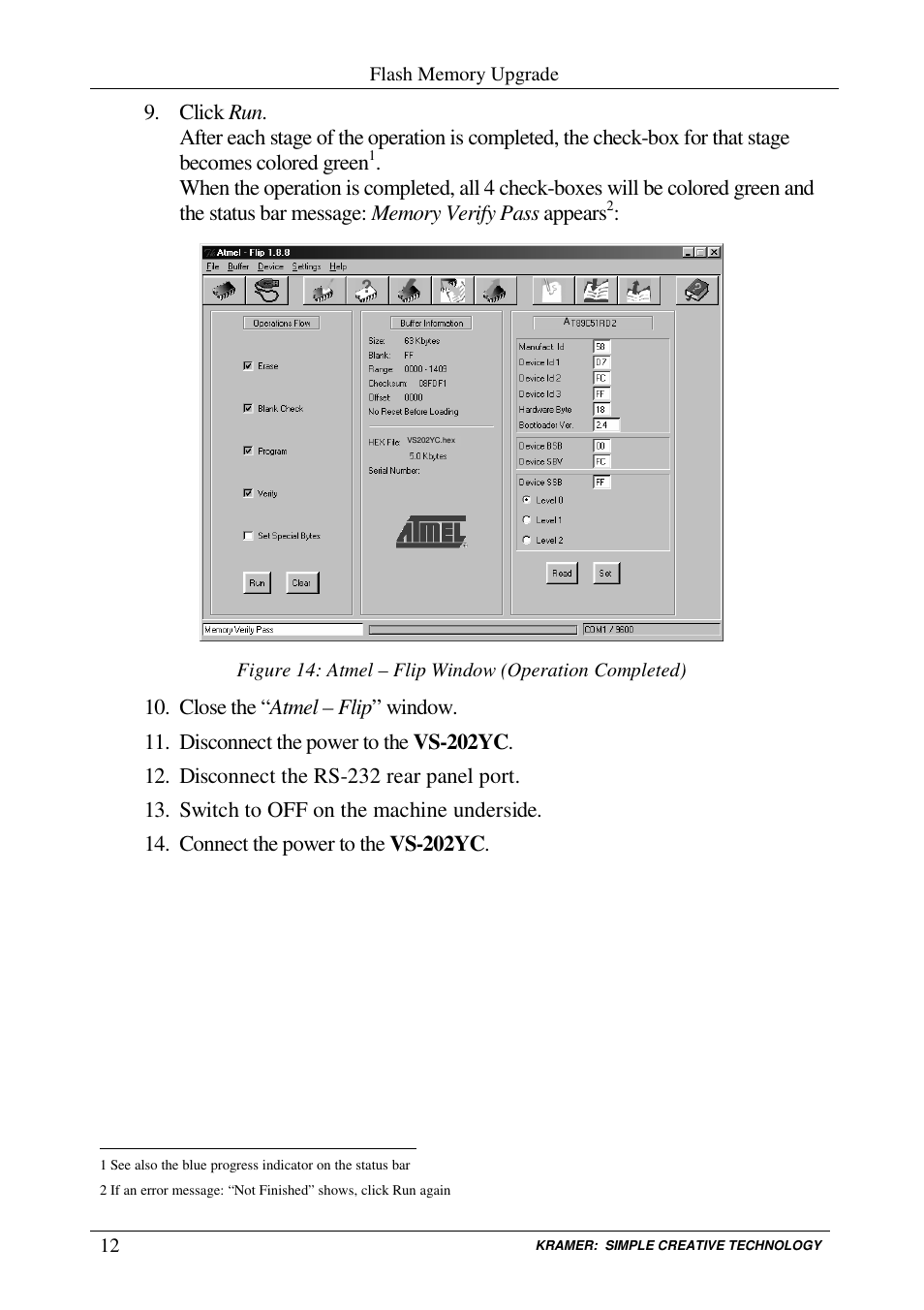 Kramer Electronics VS-202YC User Manual | Page 14 / 23