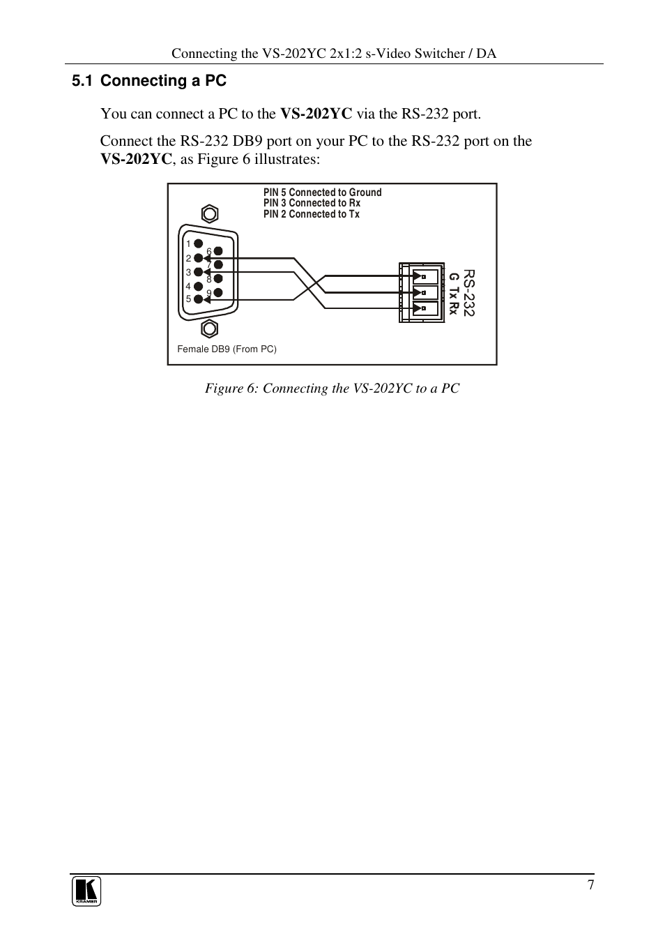 Kramer Electronics VS-202YC User Manual | Page 9 / 23