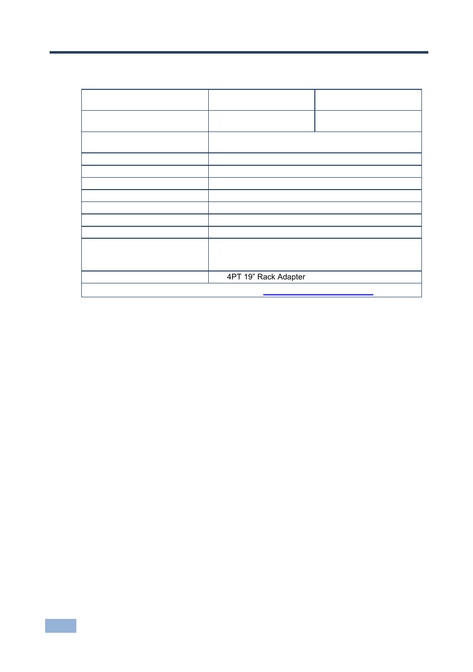 5 technical specifications, Technical specifications, 5technical specifications | Kramer Electronics PT-5R/T User Manual | Page 11 / 13