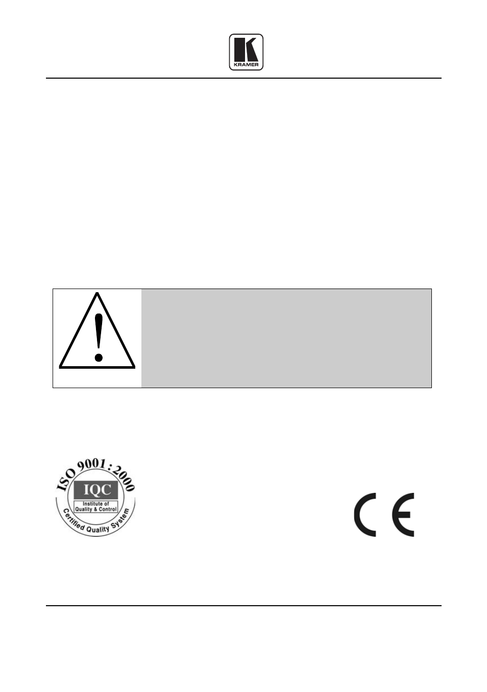 Kramer Electronics TP-102HD User Manual | Page 13 / 13