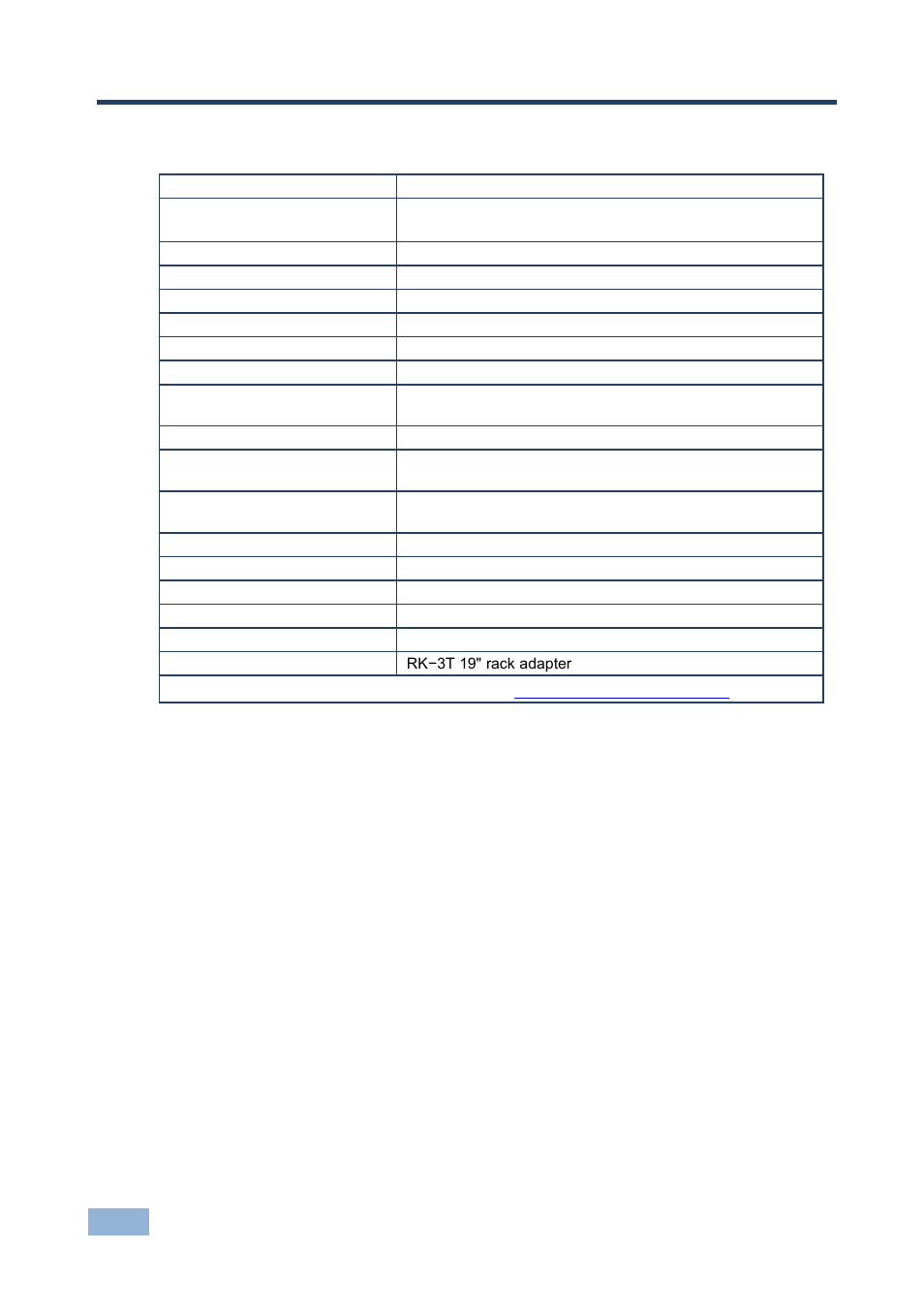 5 technical specifications, Technical specifications, 5technical specifications | Kramer Electronics TP-202 User Manual | Page 13 / 15