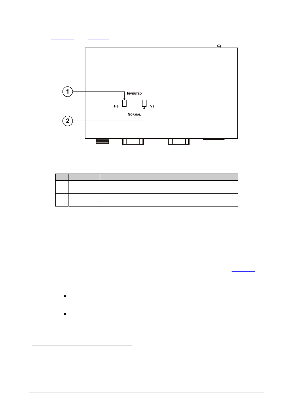 5 connecting the tp-219hd and tp-220hd, Connecting the tp-219hd and tp-220hd, Figure 4: tp-220hd (underside panel) | Table 4: tp-220hd (underside panel) features, An xga | Kramer Electronics tp-219hd User Manual | Page 10 / 16