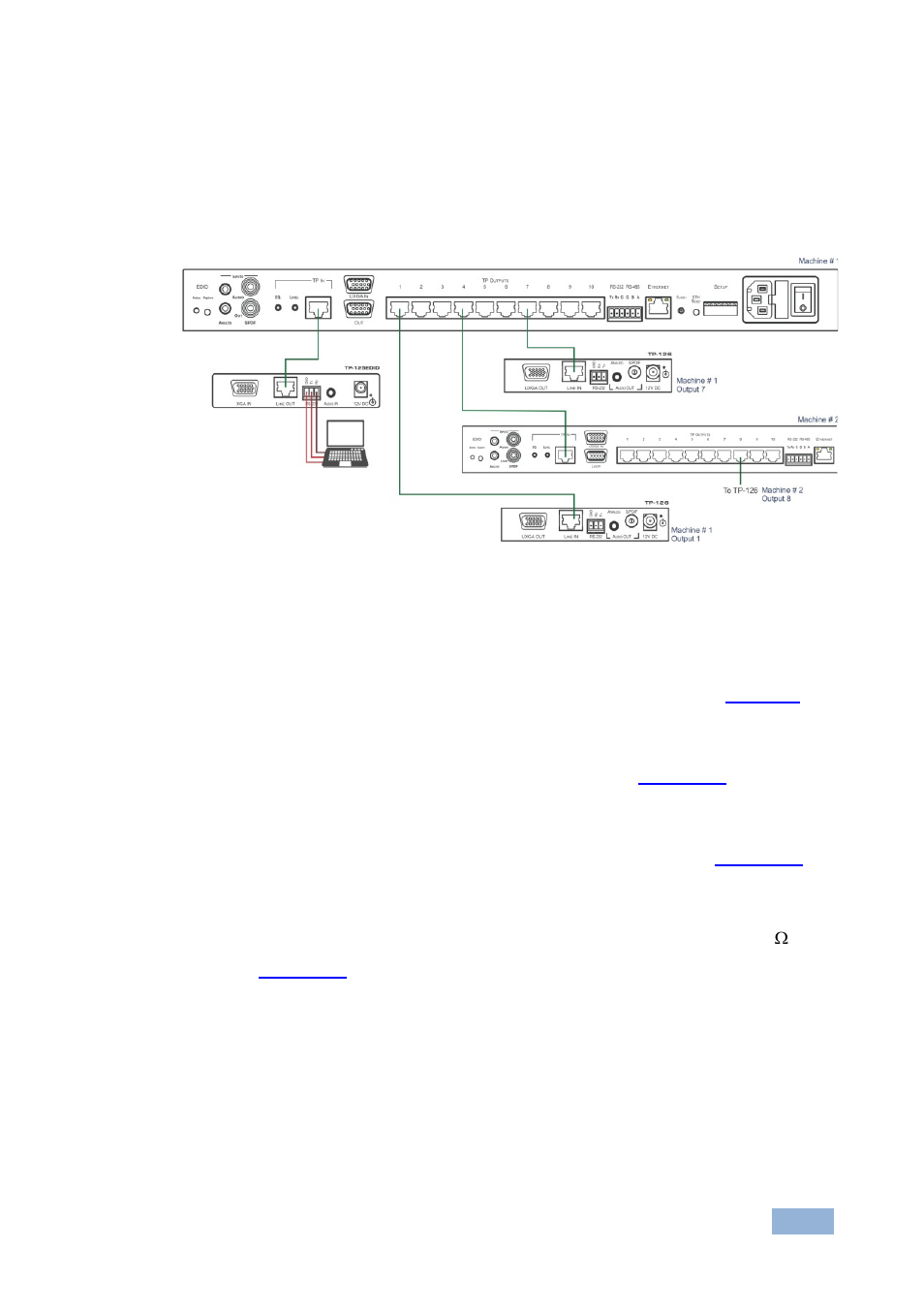 3 the remote mode, Figure 10: rs-232 remote control, N 6.1.3 | Kramer Electronics TP-410 User Manual | Page 20 / 34