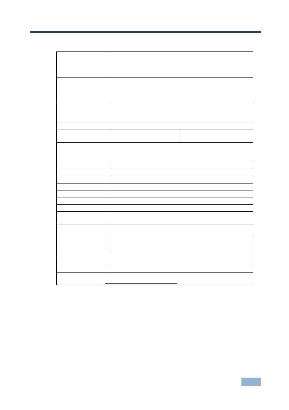 11 technical specifications, Technical specifications | Kramer Electronics TP-410 User Manual | Page 28 / 34