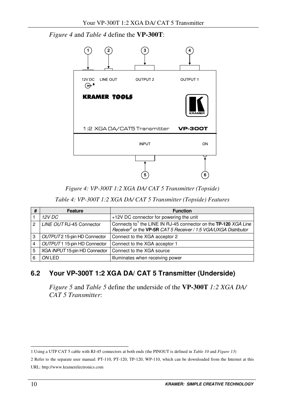 Kramer Electronics VP-300T User Manual | Page 13 / 31