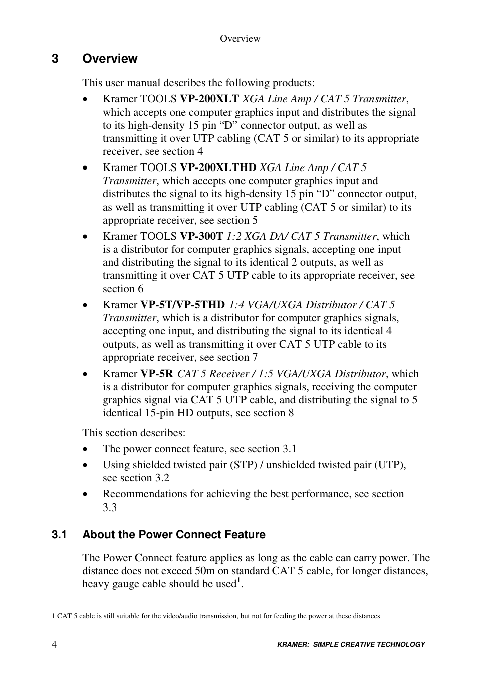 Kramer Electronics VP-300T User Manual | Page 7 / 31