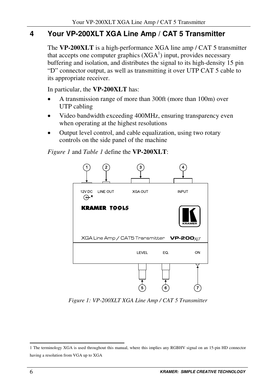 Kramer Electronics VP-300T User Manual | Page 9 / 31