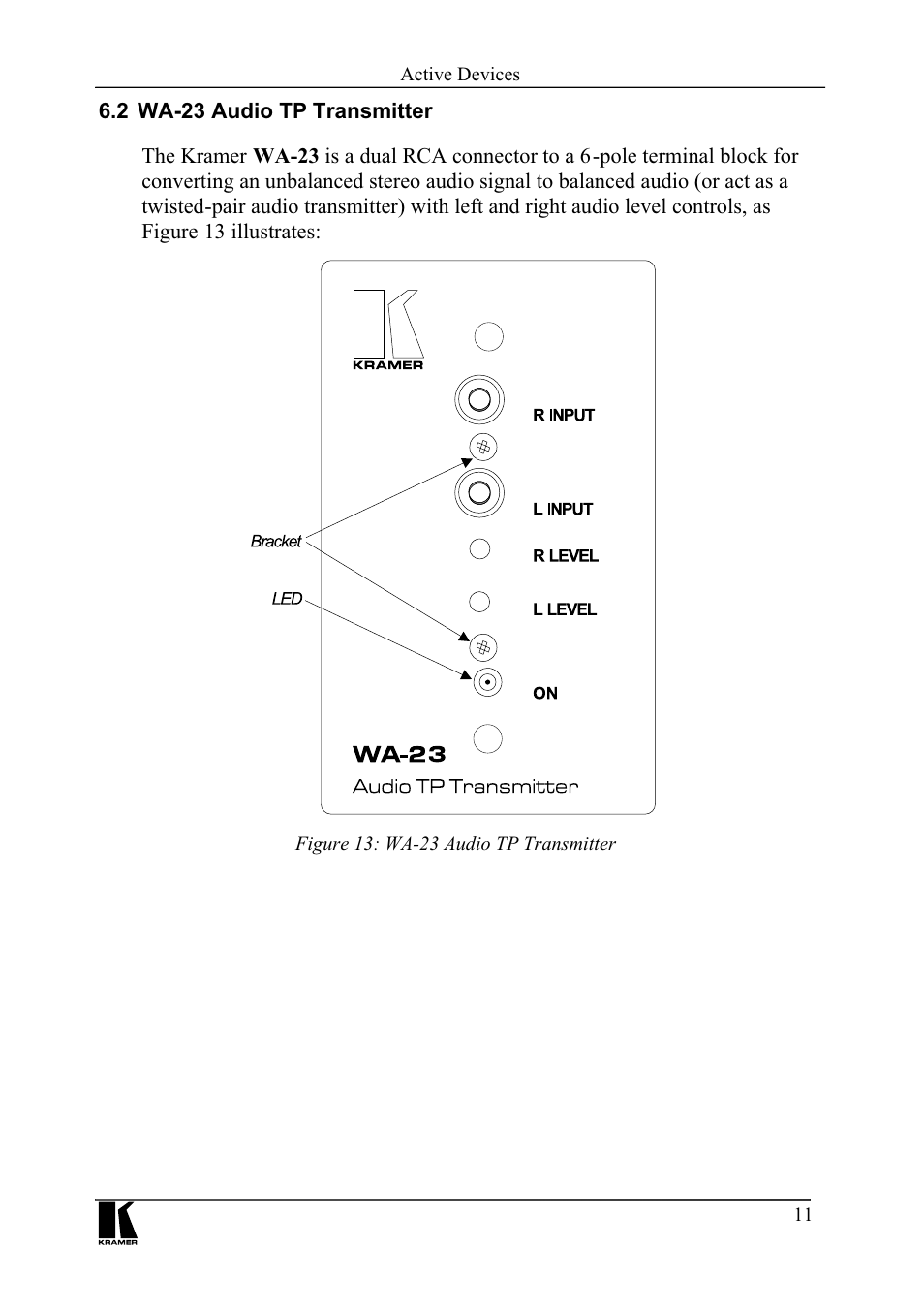 Kramer Electronics VPM-2 User Manual | Page 16 / 42