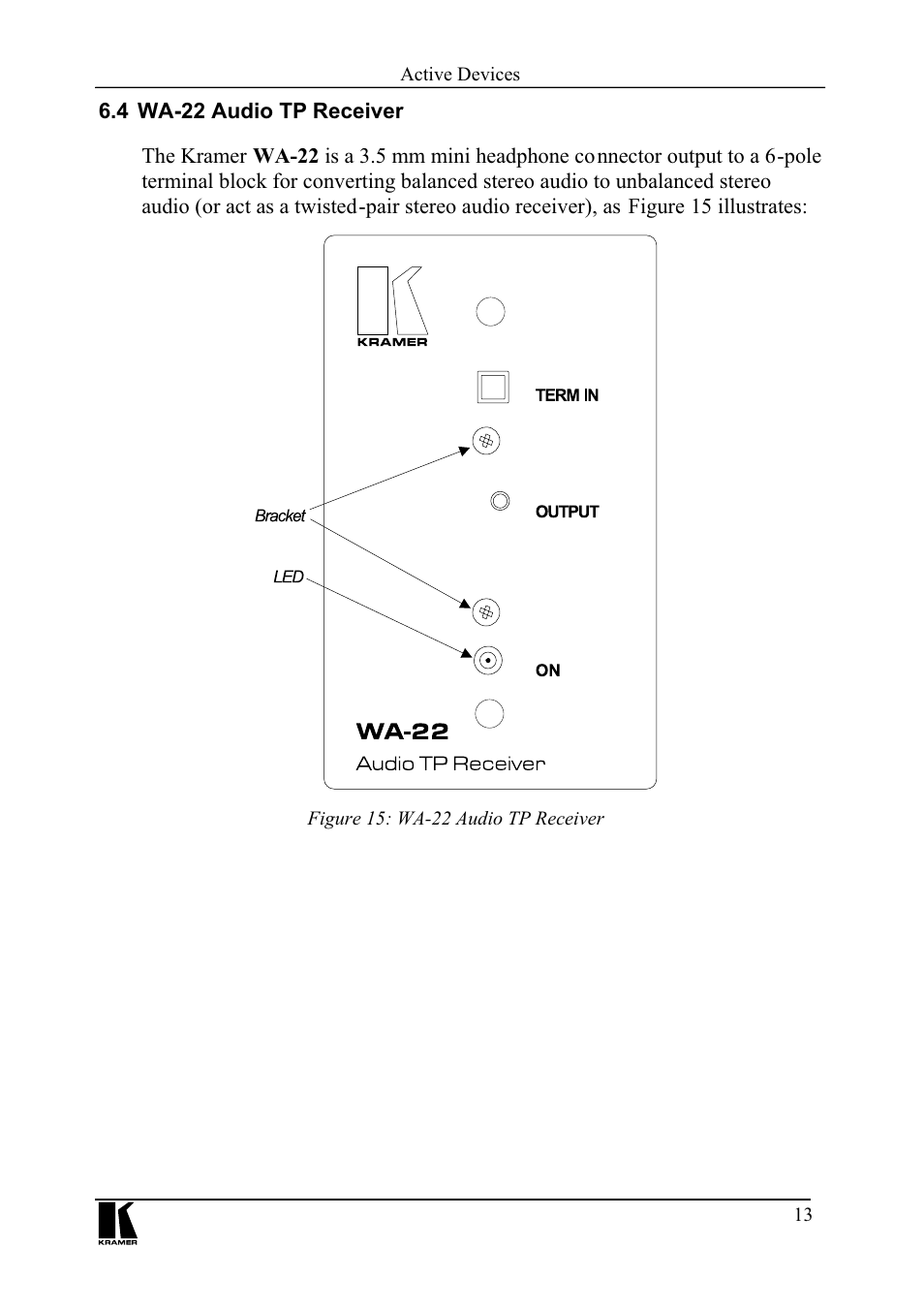 Kramer Electronics VPM-2 User Manual | Page 18 / 42