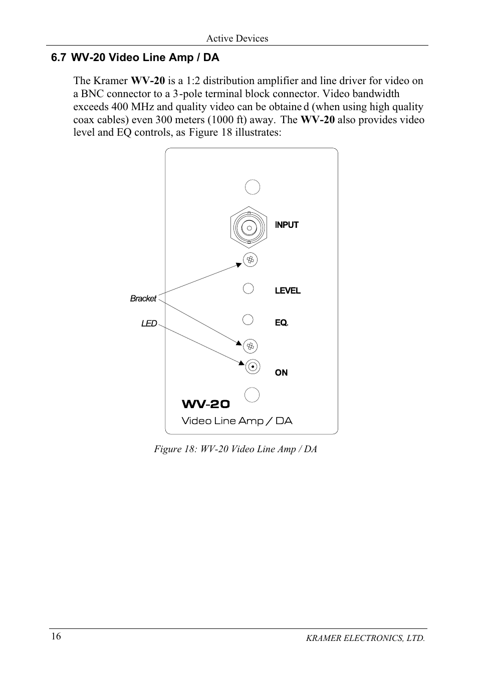 Kramer Electronics VPM-2 User Manual | Page 21 / 42