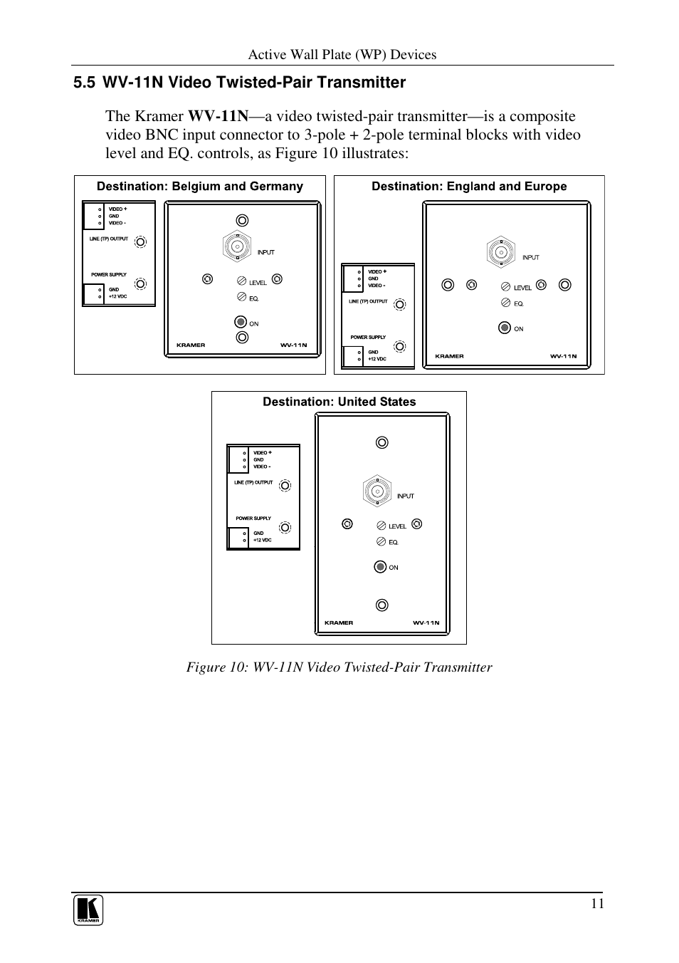 Kramer Electronics VPM-2 User Manual | Page 36 / 42