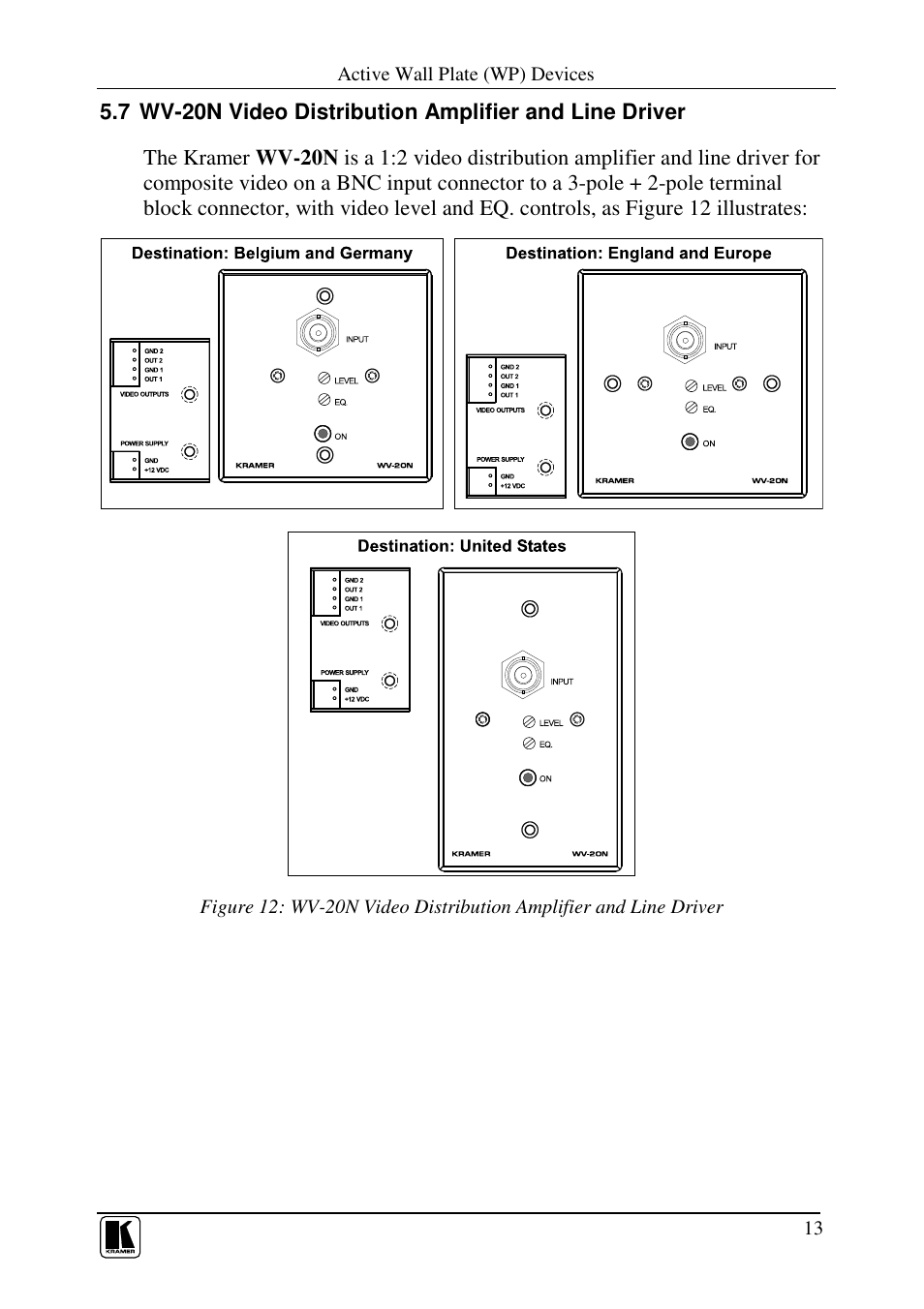 Kramer Electronics VPM-2 User Manual | Page 38 / 42