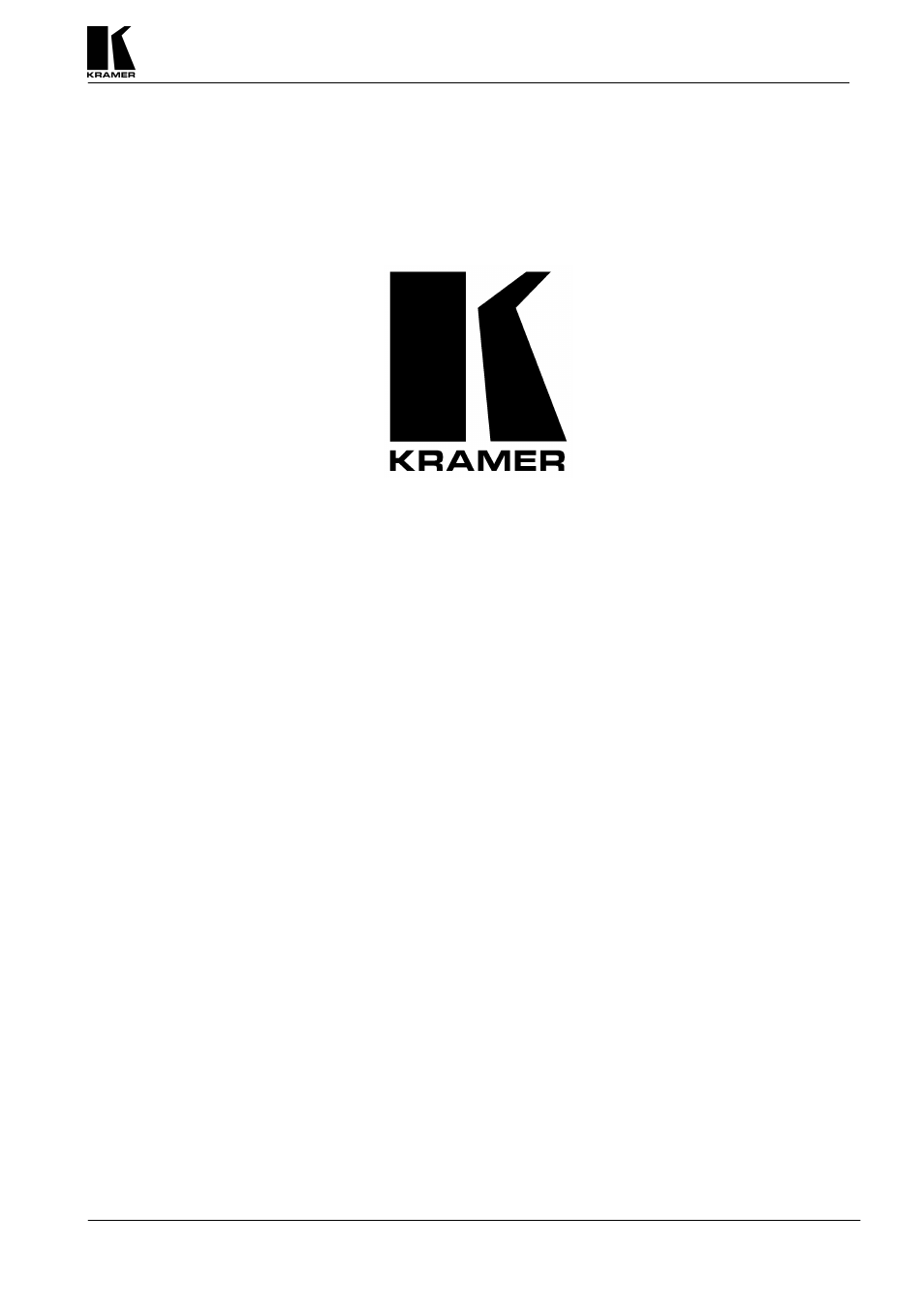 Kramer Electronics 4x1S User Manual | Page 15 / 15