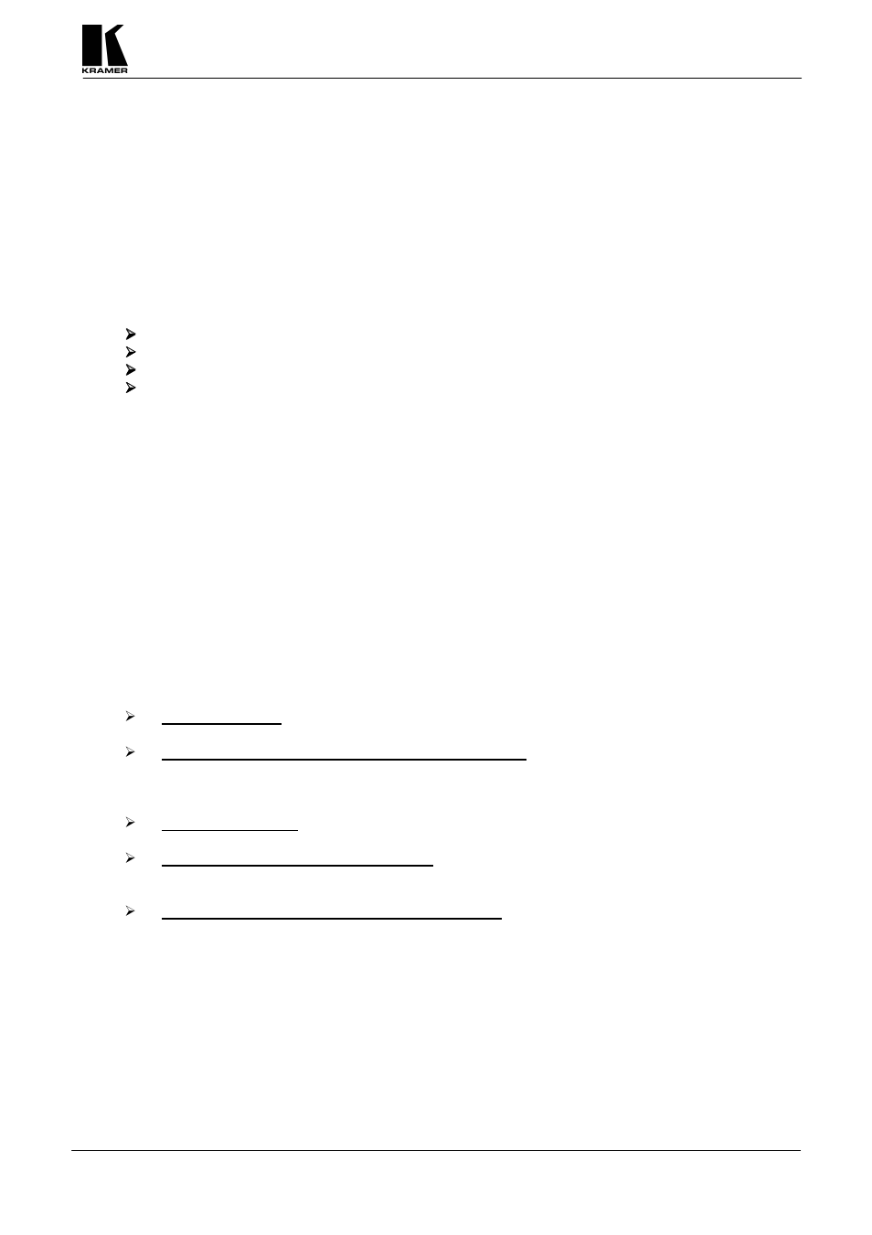 Kramer Electronics 4x1S User Manual | Page 3 / 15