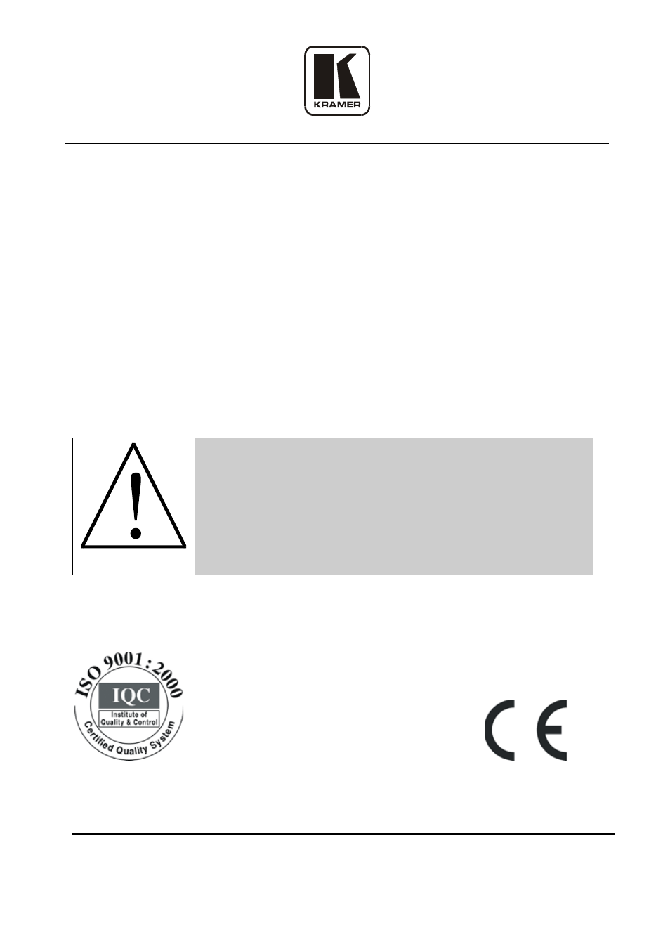 Kramer Electronics 6241N User Manual | Page 10 / 10