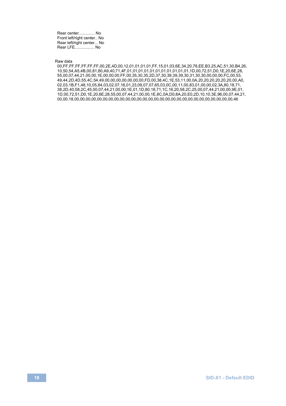 Kramer Electronics SID-X1 User Manual | Page 21 / 23