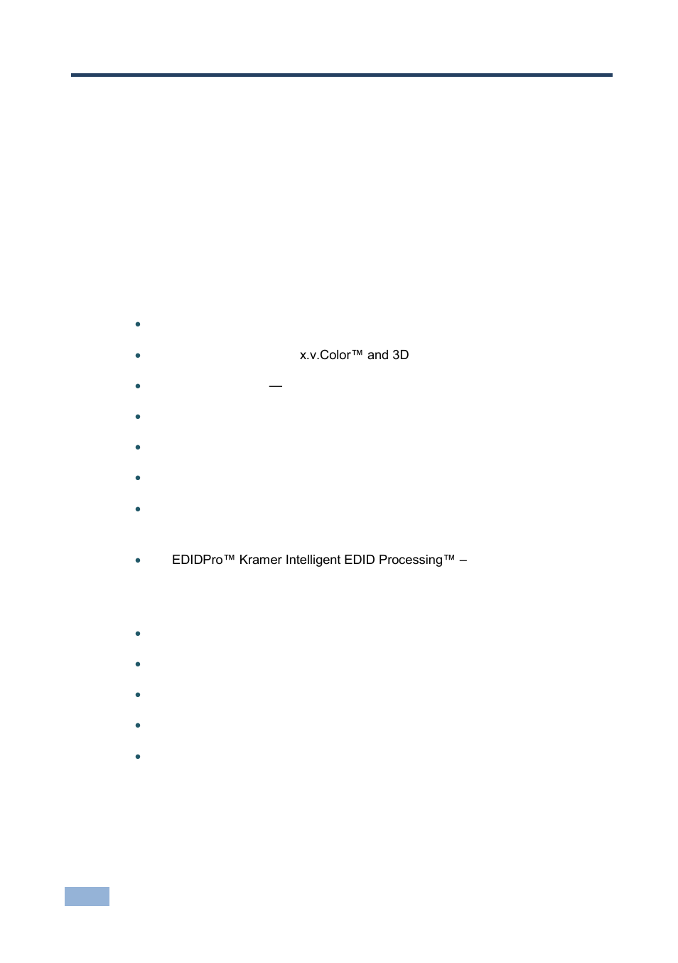 3 overview, Overview, 3overview | Kramer Electronics SID-X3N User Manual | Page 8 / 22