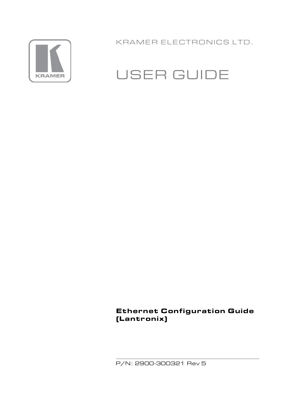 Kramer Electronics VP-725N User Manual | 27 pages