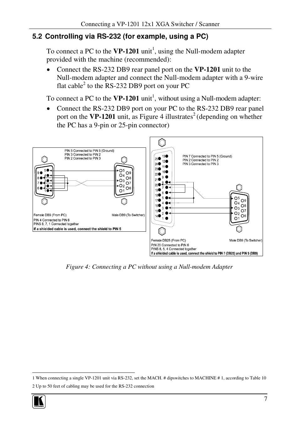 Kramer Electronics VP-1201 User Manual | Page 11 / 50
