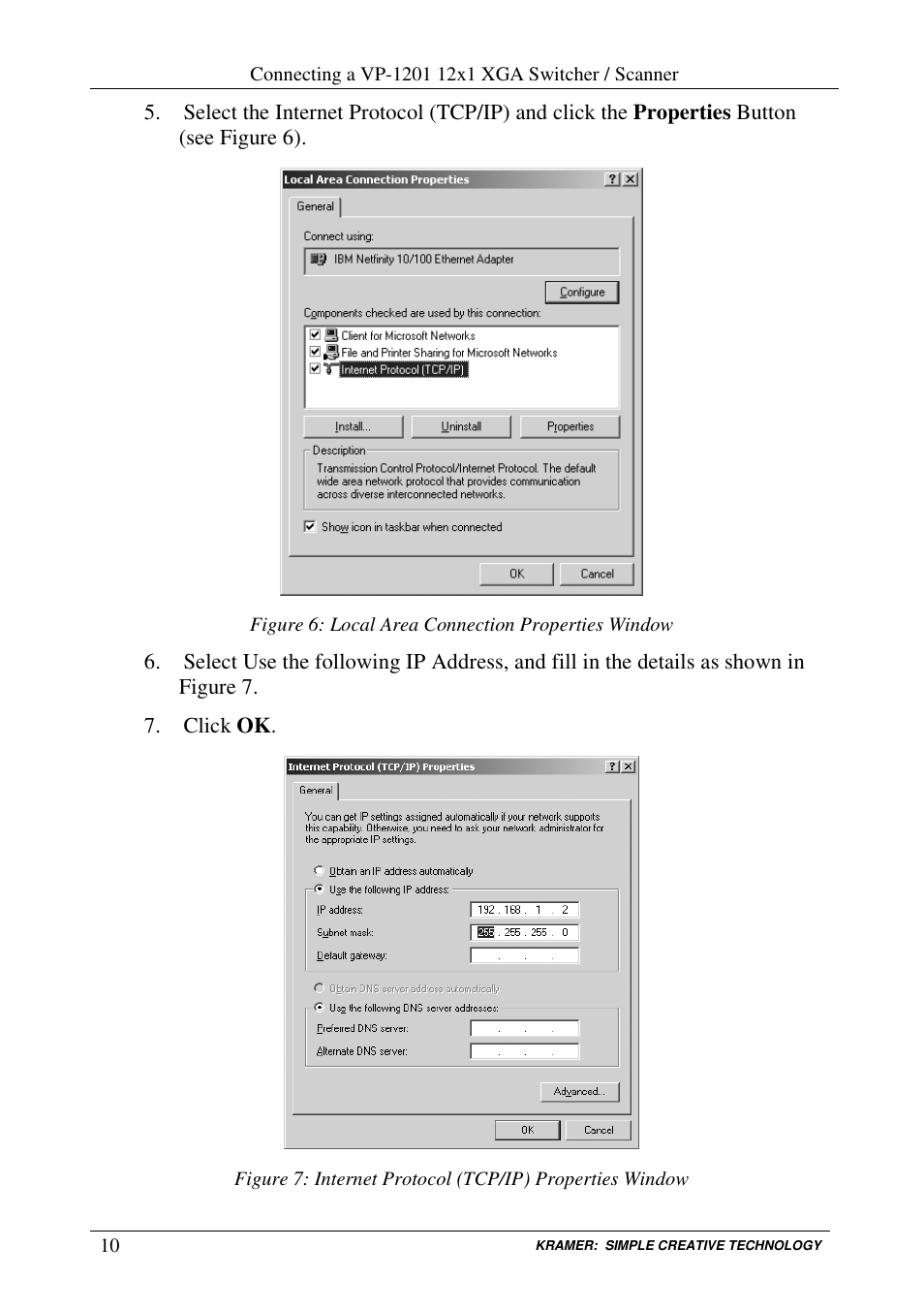 Kramer Electronics VP-1201 User Manual | Page 14 / 50