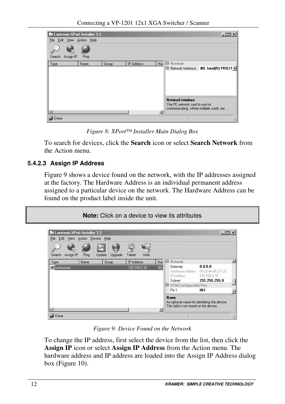 Kramer Electronics VP-1201 User Manual | Page 16 / 50