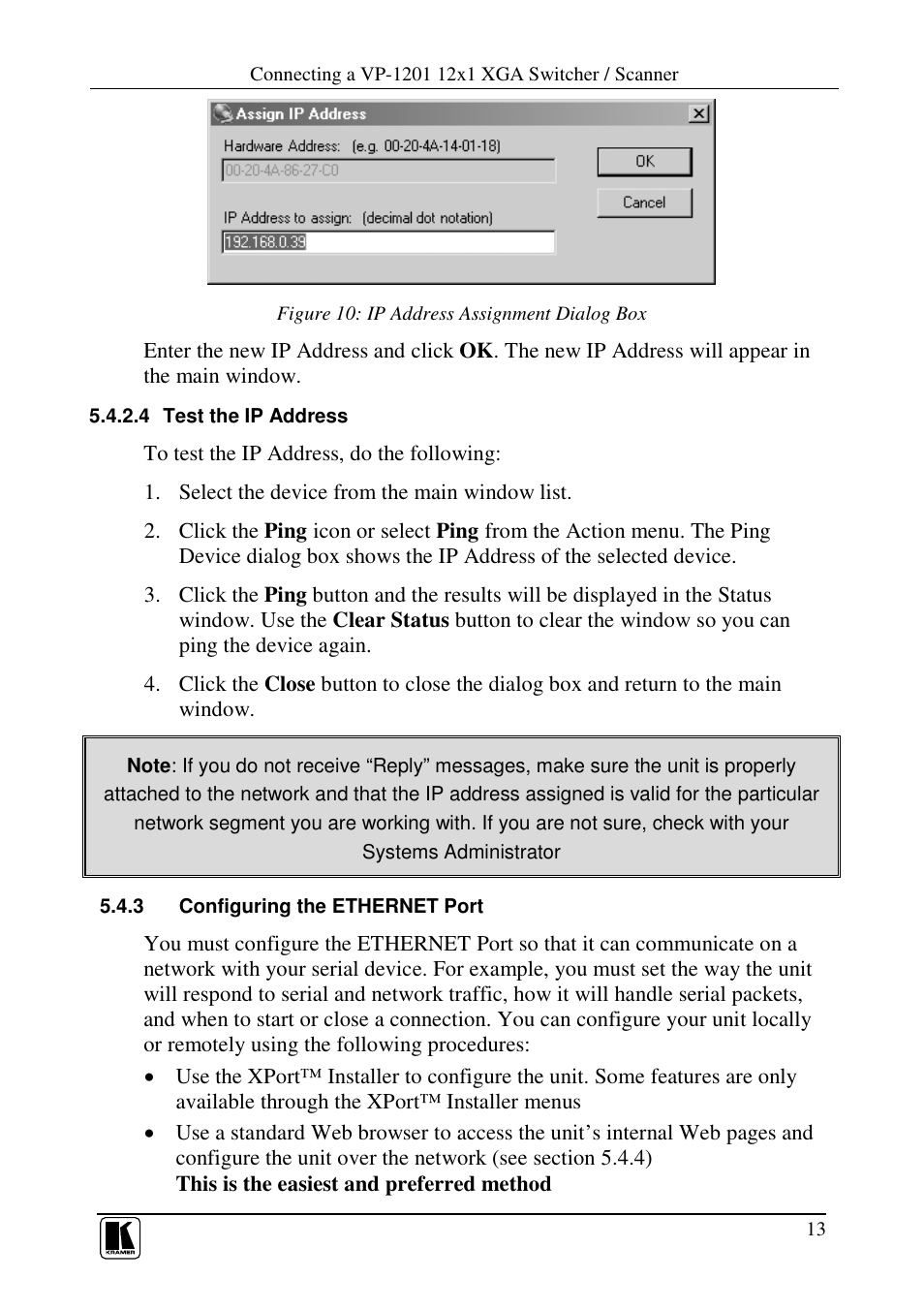 Kramer Electronics VP-1201 User Manual | Page 17 / 50