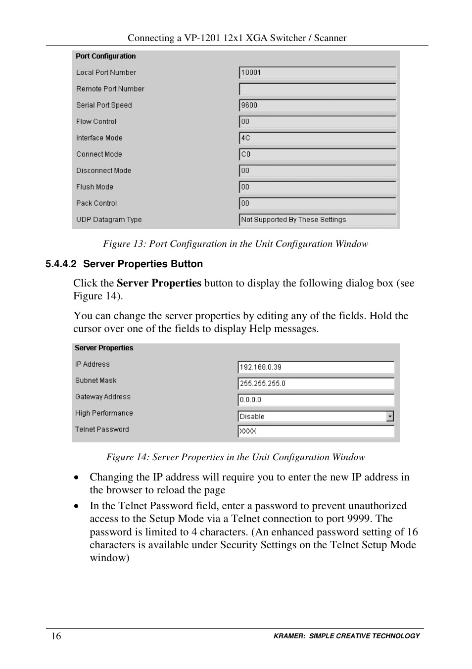 Kramer Electronics VP-1201 User Manual | Page 20 / 50
