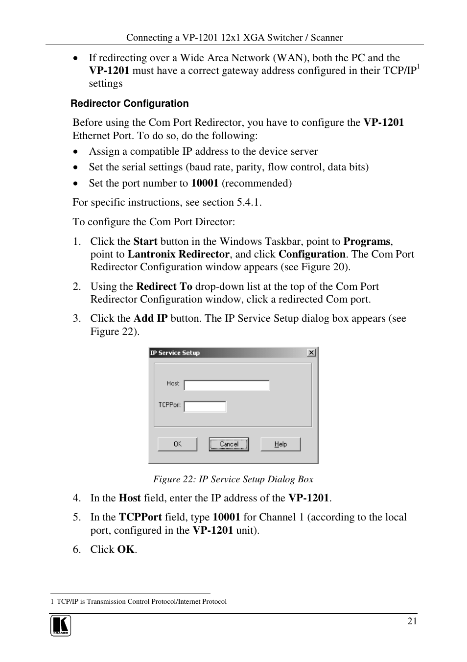 Kramer Electronics VP-1201 User Manual | Page 25 / 50