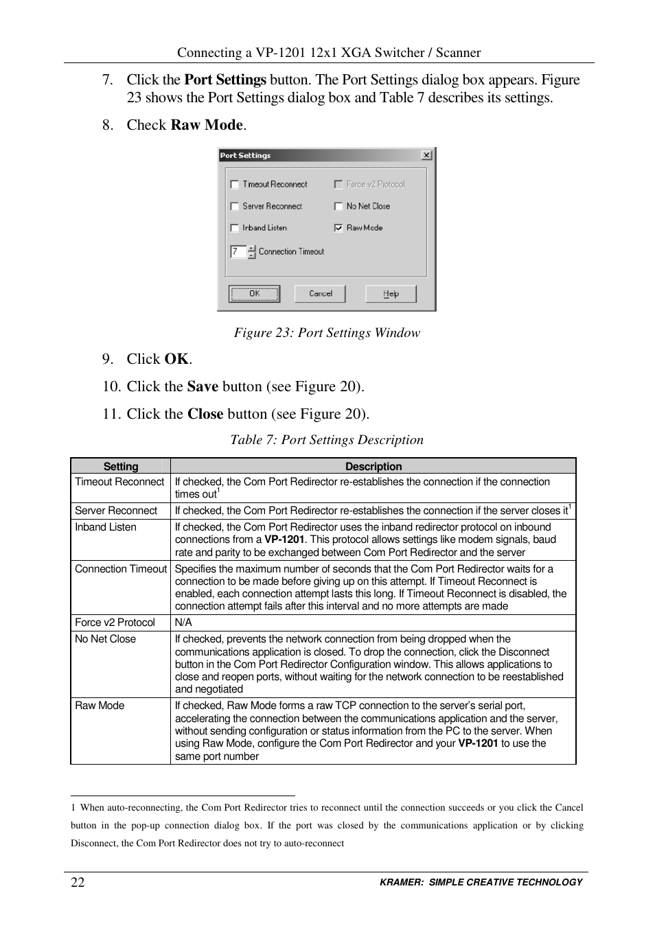 Kramer Electronics VP-1201 User Manual | Page 26 / 50