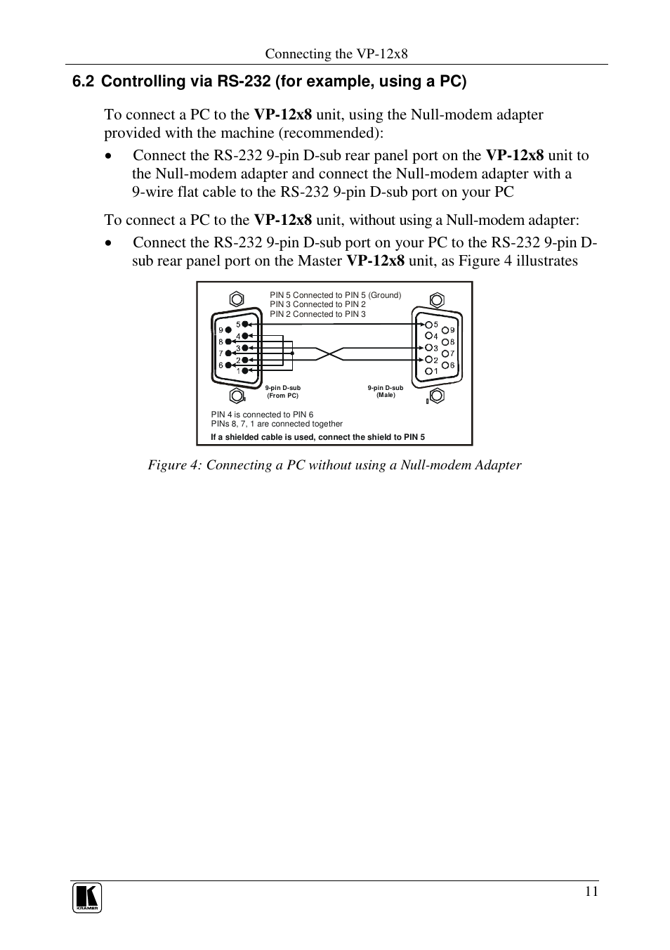 Kramer Electronics VP-12x8 User Manual | Page 14 / 34